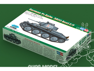 Hobby Boss maquette militaire 82956 Pz.Kpfw allemand. 38(t) Ausf.E/F 1/72