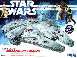 Mpc maquette series 953 STAR WARS : FAUCON MILLENNIUM 1/72