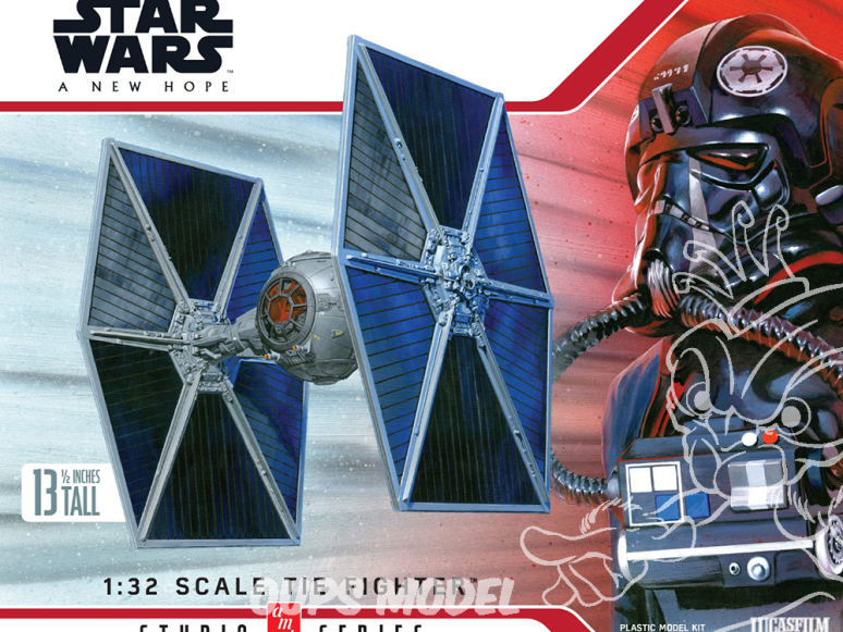 AMT 1341 Star Wars UN NOUVEAU ESPOIR TIE FIGHTER 1/32