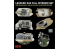 Rye Field Model maquette militaire 5093 Set intérieur complet Leopard 2A6 1/35