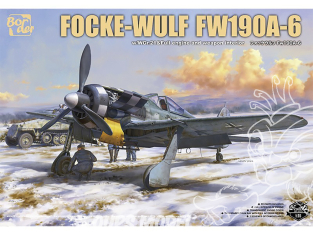 Border model maquette avion BF-003 Focke Wulf FW190A-6 w/WGR.21 & moteur complet et intérieur armement 1/35