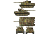 Border model maquette militaire BT-023 Tigre I IJA avec Commandant de char en résine 1/35