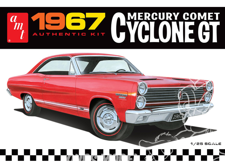 AMT maquette voiture 1386 Mercury Comet Cyclone GT 1967 1/25