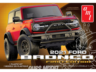 AMT maquette voiture 1343 Ford Bronco 1st Edition 2021 1/25