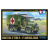 TAMIYA maquette militaire 32605 Ambulance de campagne britannique 2 tonnes 4×2 1/48