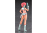 Hasegawa maquette figurine 64805 Creator Works KEI Tiré de l&#039;anime &quot;Dirty Pair&quot; 1/12