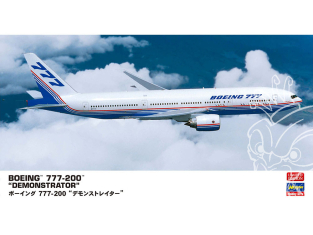 Hasegawa maquette avion 10857 Boeing 777-200 « Démonstrateur » 1/200