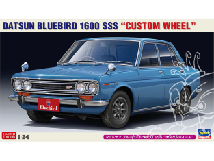 Hasegawa maquette voiture 20651 Datsun Bluebird 1600 SSS « Roues personnalisées » 1/24