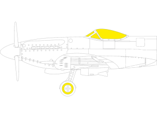 Eduard Express Mask EX991 Seafire F.XVII Airfix 1/48