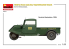Mini Art maquette militaire 38063 CAMION D&#039;ENTRETIEN FERROVIAIRE TEMPO E400 AVEC PERSONNEL 1/35