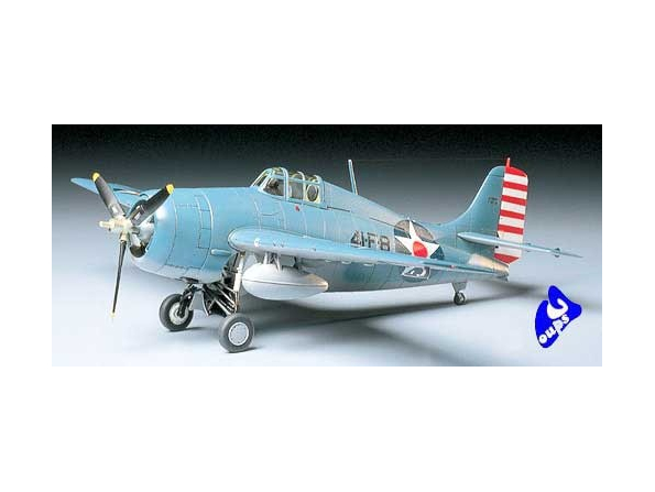 tamiya maquette avion 61034 Grumman F4F-4 Wildcat 1/48