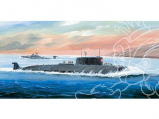 Zvezda maquette sous marin 9007 K-141 Kursk 1/350