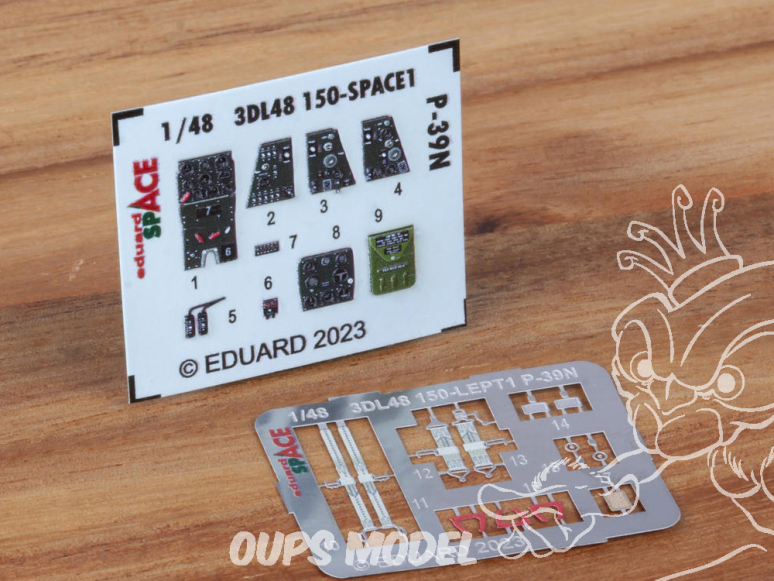 Eduard Space décalques 3D 3DL48150 P-39N Eduard 1/48