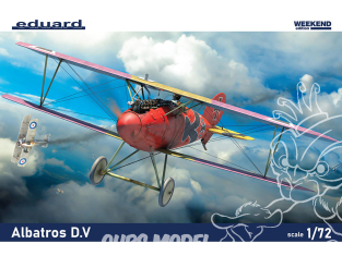 EDUARD maquette avion 7406 Albatros D.V WeekEnd Edition Réédition 1/72