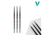Vallejo pinceau B01990 Pinceau Pro Modeler Set de Finition 4/0 - 3/0 et 2/0