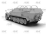 Icm maquette militaire 35113 Krankenpanzerwagen Sd.Kfz.251/8 Ausf.A Ambulance allemande WWII 1/35