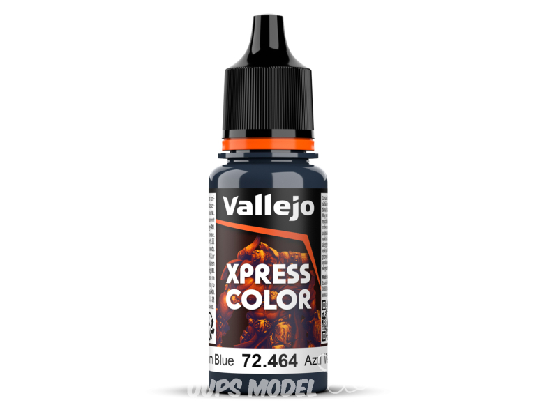 Vallejo Peinture Acrylique Game Color Nouvelle gamme 72464 Xpress Bleu Wagram 18ml