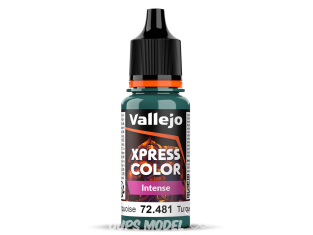 Vallejo Peinture Acrylique Game Color Nouvelle gamme 72481 Xpress Turquoise Hérétique 18ml