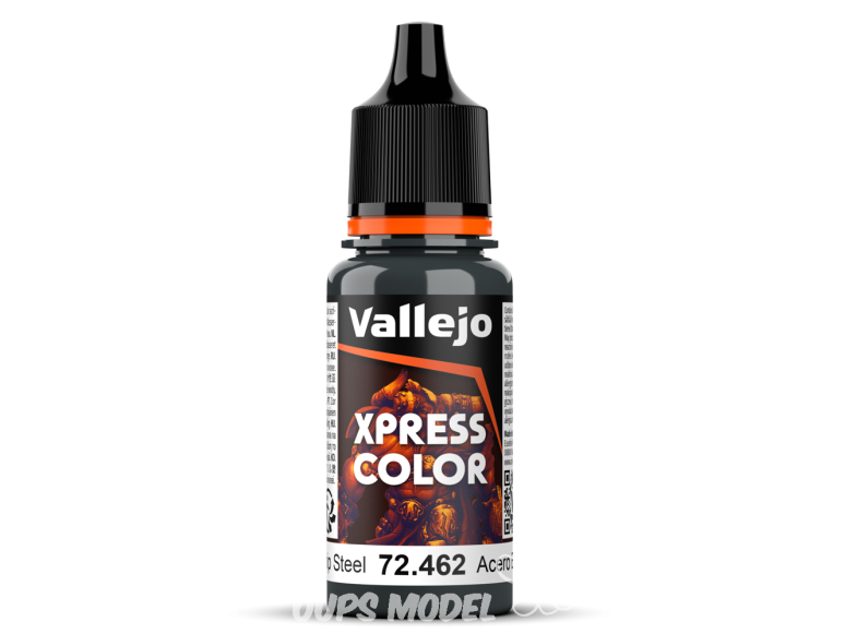 Vallejo Peinture Acrylique Game Color Nouvelle gamme 72462 Xpress Acier vaisseau spatial 18ml