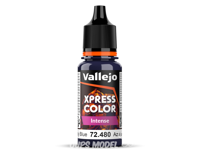 Vallejo Peinture Acrylique Game Color Nouvelle gamme 72480 Xpress Bleu héritage 18ml