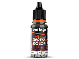 Vallejo Peinture Acrylique Game Color Nouvelle gamme 72467 Xpress Vert Camouflage 18ml