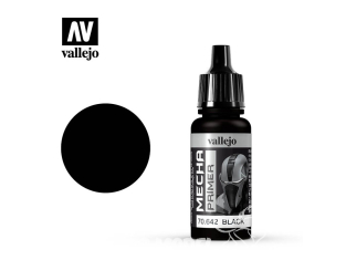 Vallejo Peinture Acrylique Couleurs Mechas 70642 Nouveau Pot Appret noir - Primer 18ml