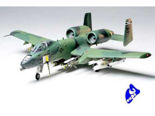 tamiya maquette avion 61028 A-10 Thunderbolt II Kit - CO128 1/48