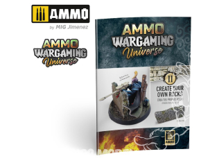 MIG Librairie 6930 Ammo Wargame Universe 11 - Créez vos propres roches (Multilangues) Edition Limitée