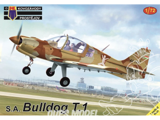 KP Model kit avion KPM0399 S.A. Bulldog T.1 1/72