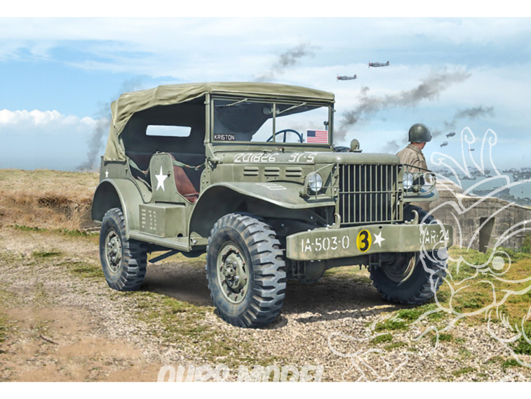 Italeri maquette militaire 228 Dodge WC-56/57 Command Car 1/35