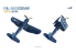 Magic Factory Maquette AVION 5001 Vought F4U-1A/2 Corsair Dual Combo 1/48