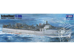ForeArt maquette bateau 1003 Schnellboot S-38B 1/72