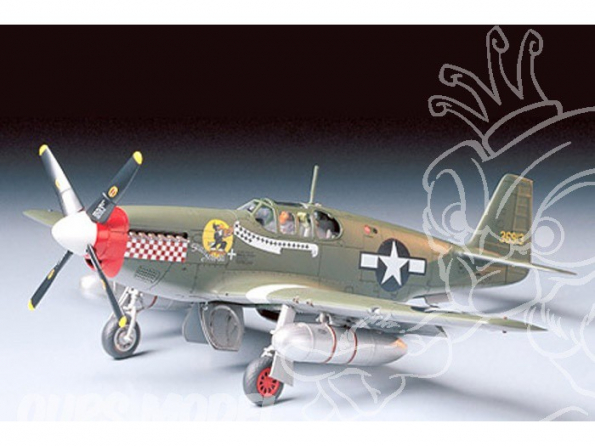 tamiya maquette avion 61042 P-51B Mustang 1/48