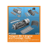 Special Hobby 3D Print militaire P72008 Réservoirs moteur et fuselage Tempest Mk.V pour kit Airfix 1/72