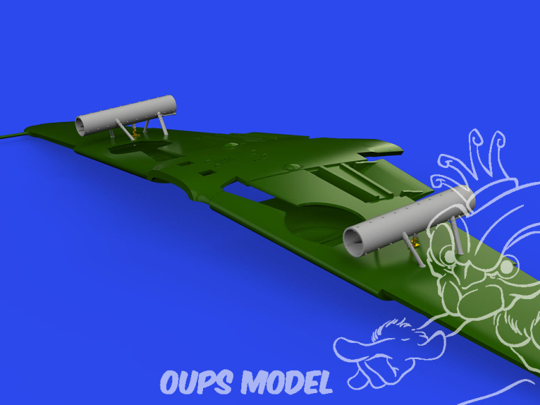 Eduard kit d'amelioration brassin Print 672349 WGr.21 pour Messerschmitt Bf 109G Eduard 1/72