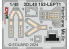 Eduard Space décalques 3D 3DL48153 Hurricane Mk.IIc Hobby Boss 1/48