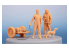Cmk figurine F72402 Pilote Tempest, chien et mécanicien avec chariot à accumulateur Print 3D 1/72