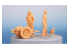 Cmk figurine F72402 Pilote Tempest, chien et mécanicien avec chariot à accumulateur Print 3D 1/72