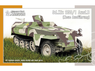 Special Armour maquette militaire SA72005 Sd.Kfz 250/1 Ausf.B (nouvelle version) 1/72