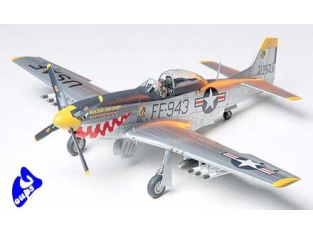 tamiya maquette avion 61044 F-51D Mustang Korean War 1/48