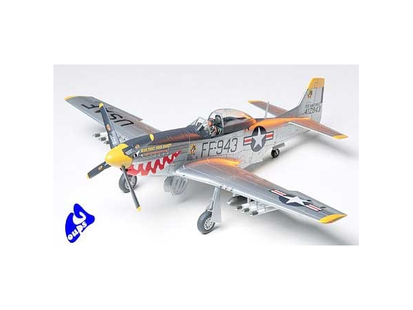 tamiya maquette avion 61044 F-51D Mustang Korean War 1/48