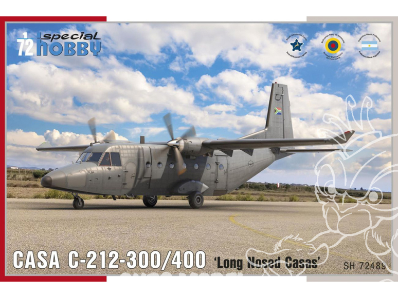 Special Hobby maquette avion 72489 CASA C-212-300/400 ‘Casas à nez long' 1/72