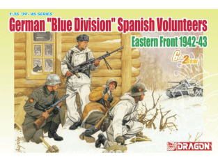 Dragon maquette militaire 6674 Volontaires espagnols de la Division allemande Bleue (Front de l'Est 1942-43) 1/35