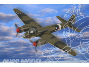 Hobby boss maquette avion 80297 German Ju88 Fighter 1/72