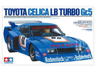 TAMIYA maquette voiture 20072 Toyota Celica LB Turbo Gr.5 1/20