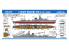 Pit Road kit d&#039;amélioration W233 Le croiseur léger de la marine japonaise Yubari pour la dernière fois 1/700