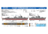 Pit Road kit d&#039;amélioration W246 Destroyer spécial de la marine japonaise Ayanami 1942 1/700