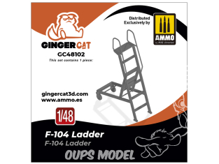 Ginger Cat accessoire GC48102 Echelle F-104 1/48