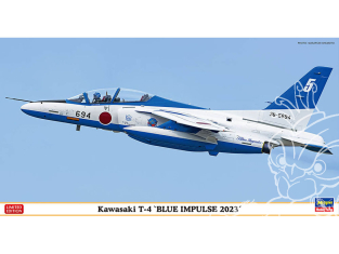 Hasegawa maquette avion 07525 Kawasaki T-4 « Impulsion bleue 2023 » 1/72