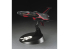 Hasegawa maquette 64807 Space Wolf SW-190 « Harlock Custom » avec figurine en acrylique 1/72